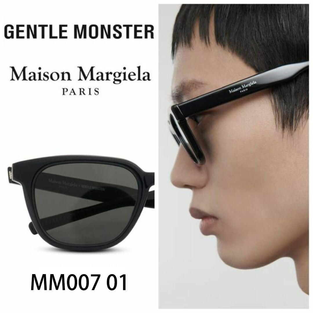 Maison Margiela×Gentle Monster ジェントルモンスター x マルジェラのコラボモデル サングラスMM007 シリーズ 黑