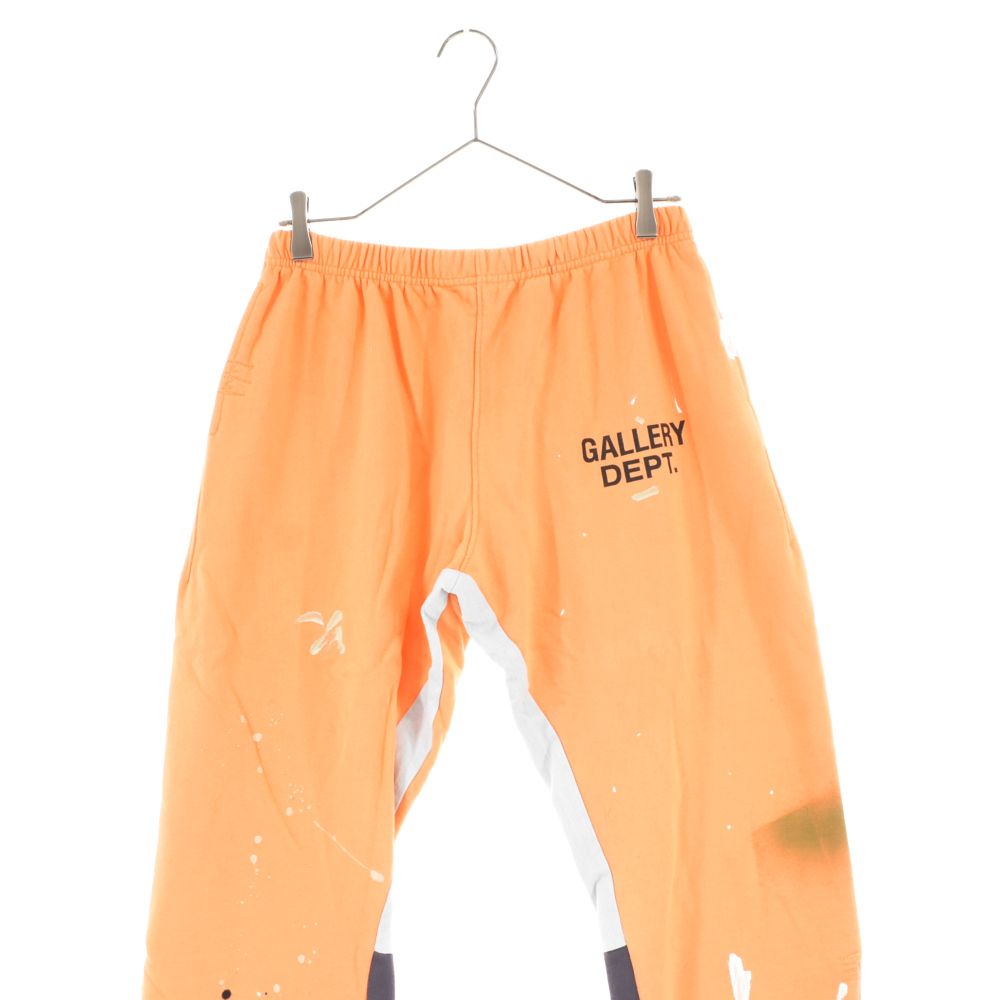 GALLERY DEPT. ギャラリーデプト 20AW Flare Painted Sweat Pants ペイント加工フレアスウェットパンツ グレー76センチ裾幅