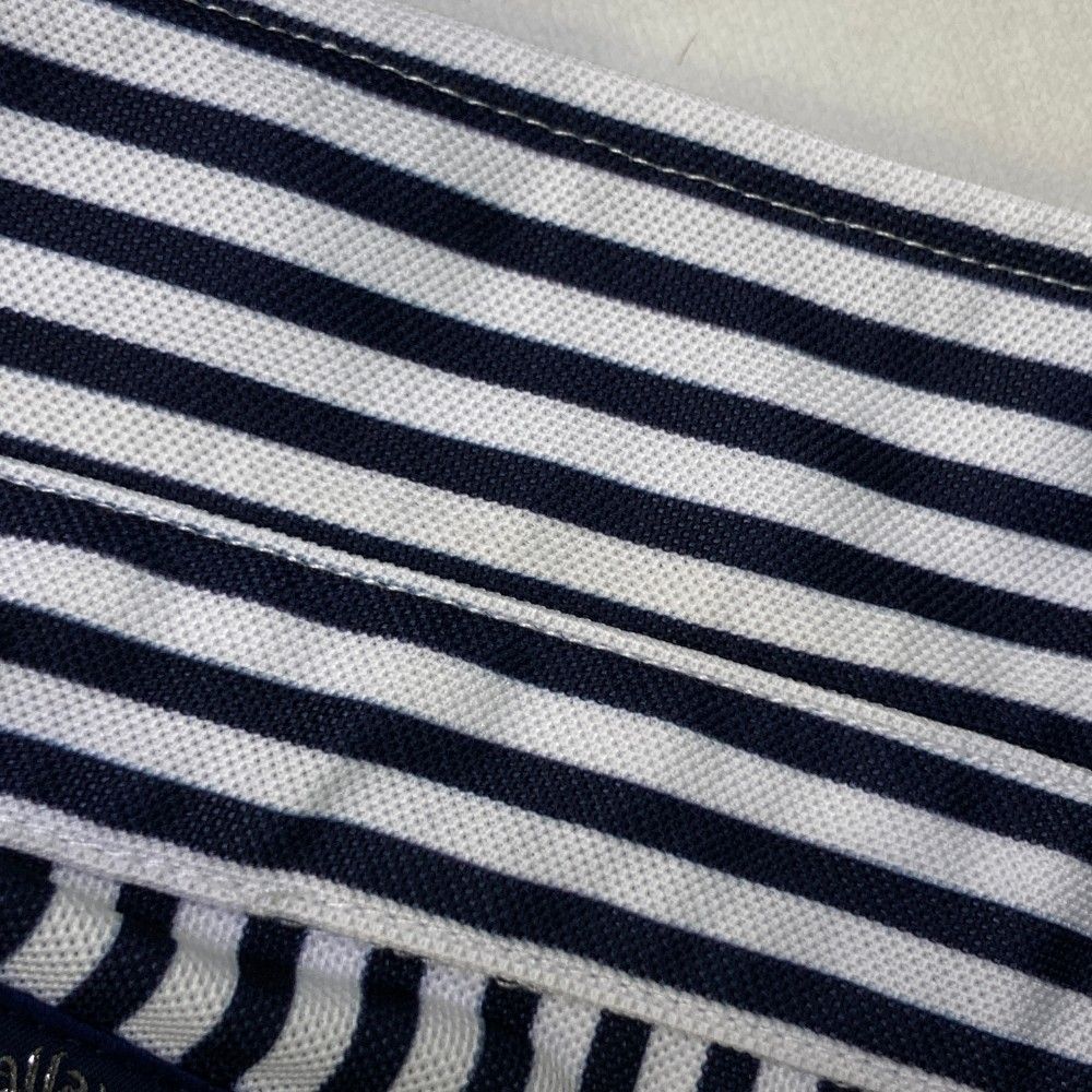 サイズ：M CALLAWAY キャロウェイ  半袖ポロシャツ ストライプ柄 ホワイト系 [240101437440] ゴルフウェア メンズ ストスト Callaway キャロウェイ ゴルフウェア ポロシャツ 半袖 メンズ