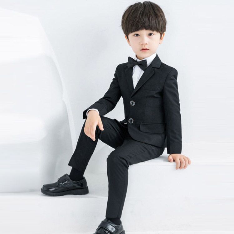 入学式 コムサエンジェル ワンピース120 ボレロ110 ツイード