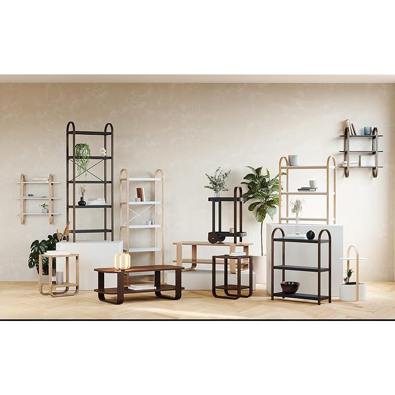 新着商品】umbra ハブ ストレージテーブル ホワイト×ナチュラル
