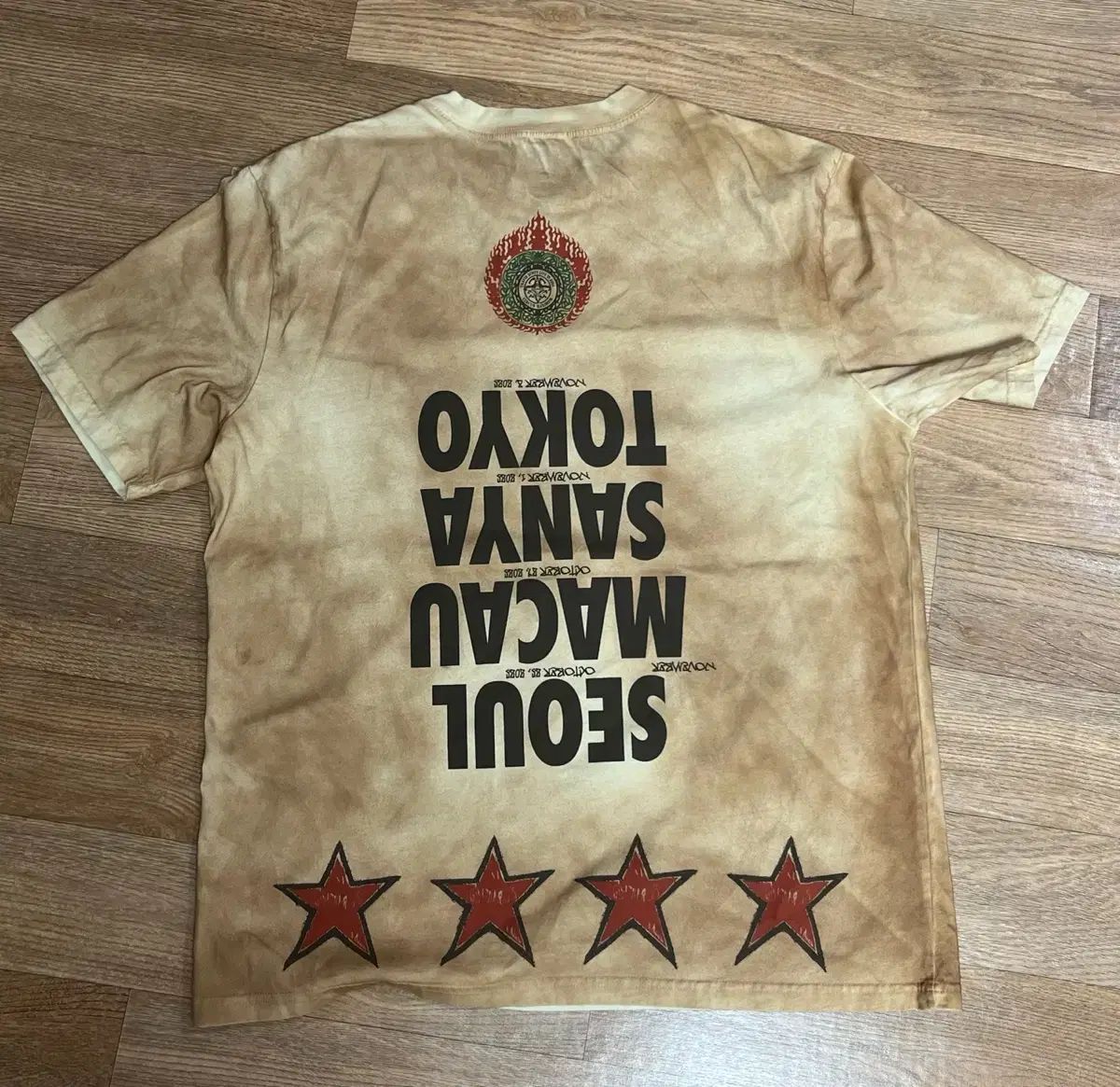 XL トラヴィス スコット ハン HAN 公演マーチャンダイズ Tシャツ