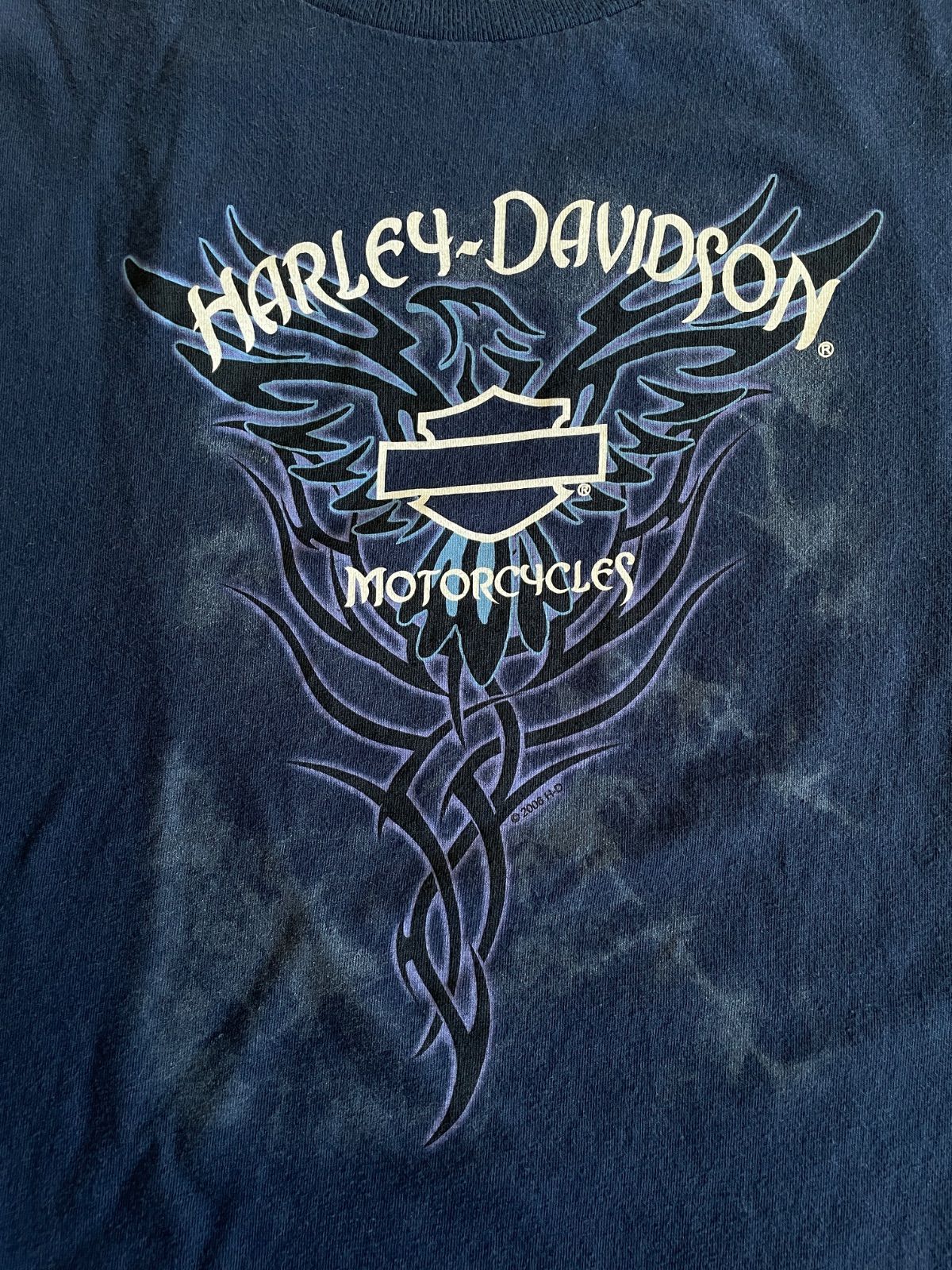 00s HARLEY DAVIDSON FLAME L/S T ハーレーダビッドソン