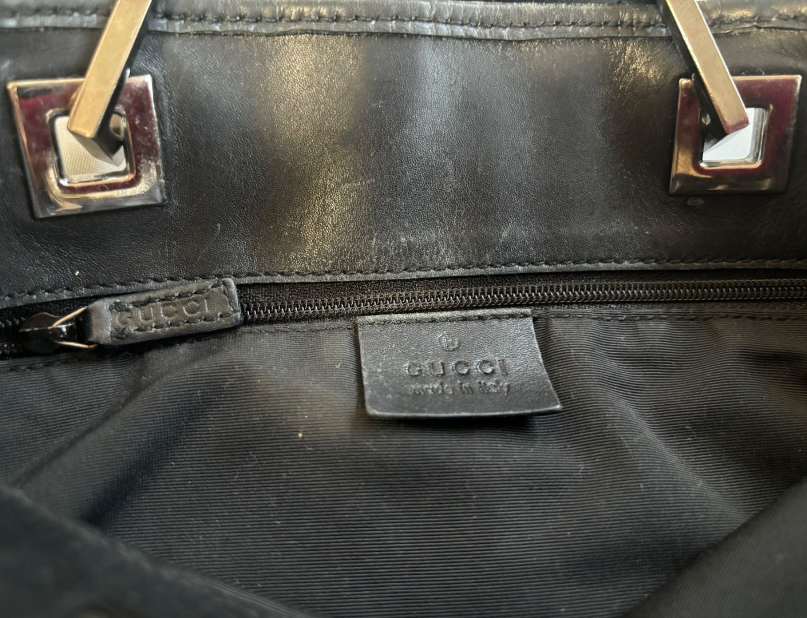 グッチGUCCI ミニトートバッグ 31244 001998 GGキャンバス レザー