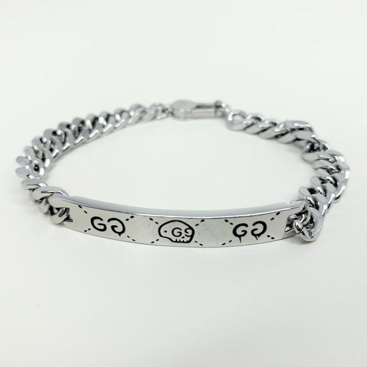 GUCCI グッチ ゴースト チェーン ブレスレット Ag925 シルバー