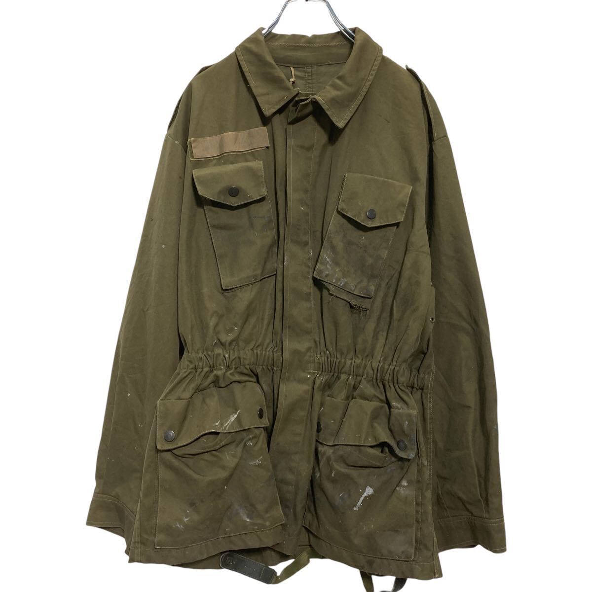 ITALIAN ARMY パラシュートジャケット 2XL～ オリーブ イタリア軍