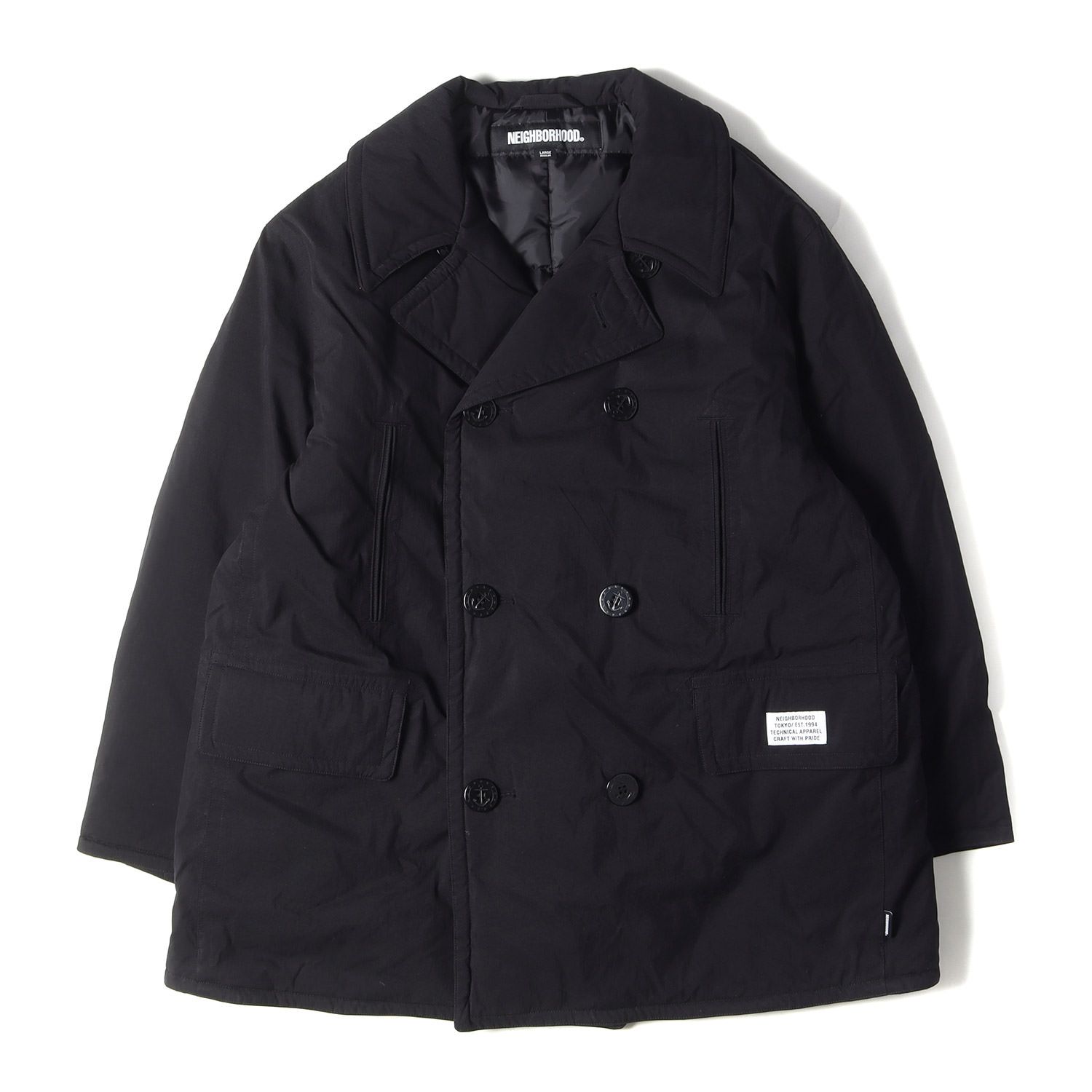美品 NEIGHBORHOOD ネイバーフッド コート サイズ:L 22AW プリマロフト 