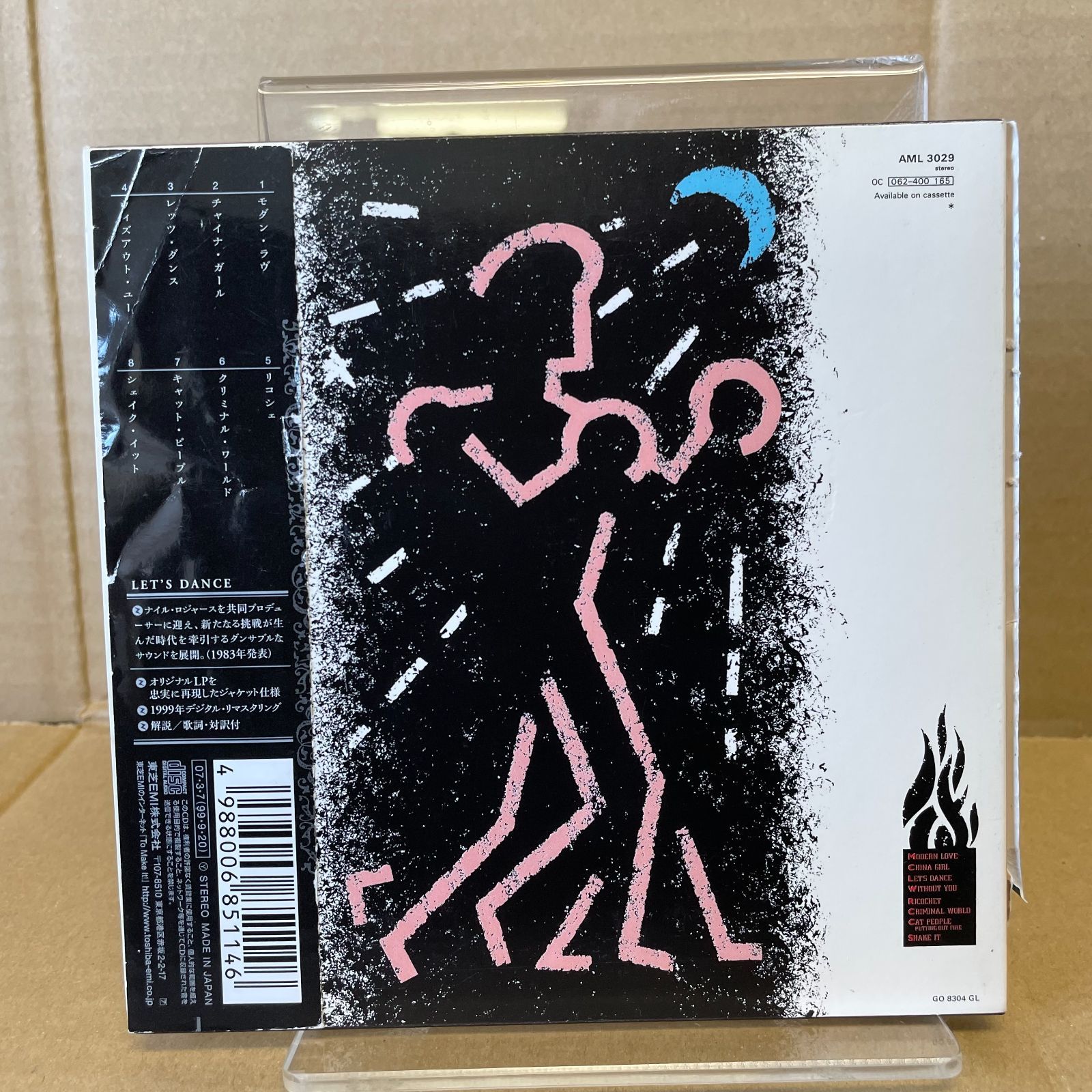 デビッド・ボウイ / レッツ・ダンス 紙ジャケット DU特典BOX付き新品 デビッド・ボウイ / レッツ・ダンス 紙ジャケット DU特典BOX付き新品