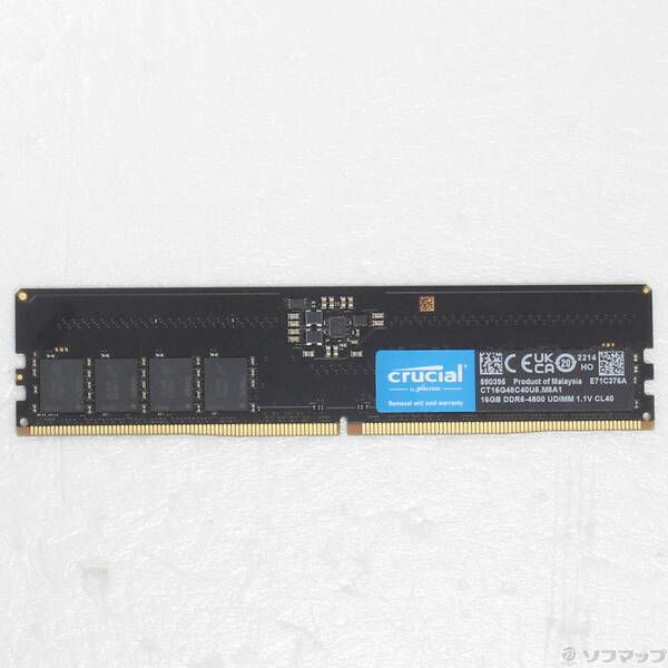 PCパーツ 〔品〕 CT16G48C40U5 16GB【305】