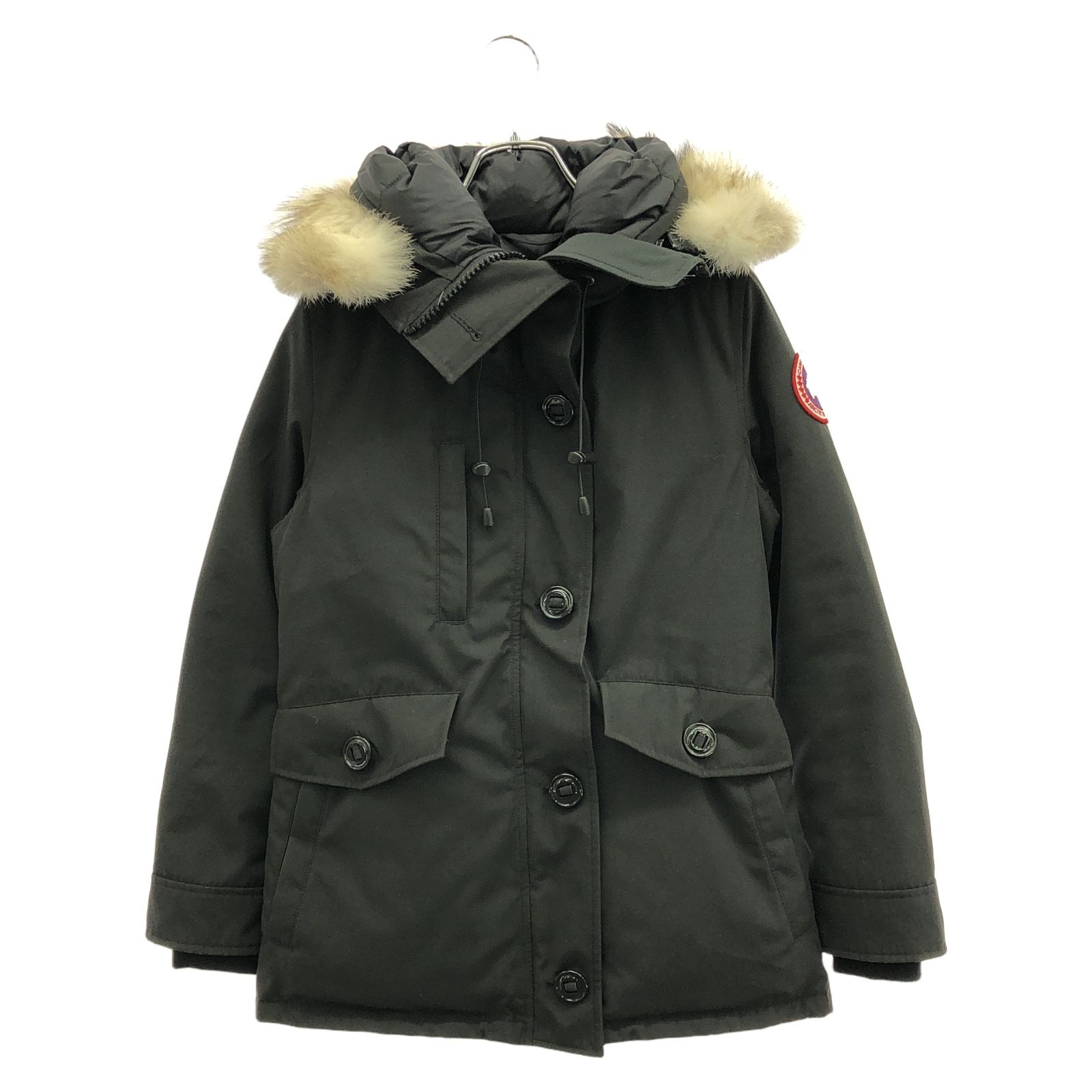 カナダグース CANADA GOOSE ダウンジャケット ダウンジャケット ブラック ポリエステル ダウンジャケット メンズ Used A