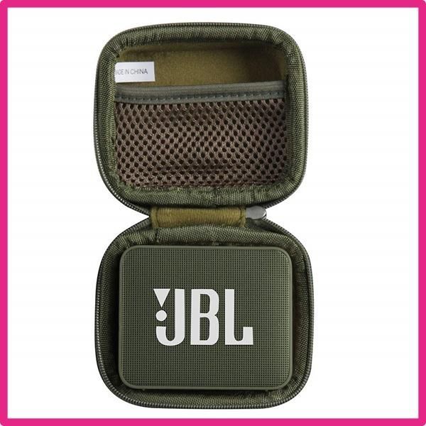 グリーン_ハードハウジングのハウジン JBL GO 2 Bluetoothスピーカー専用収納ケース-Hermitshell(ピンク)…