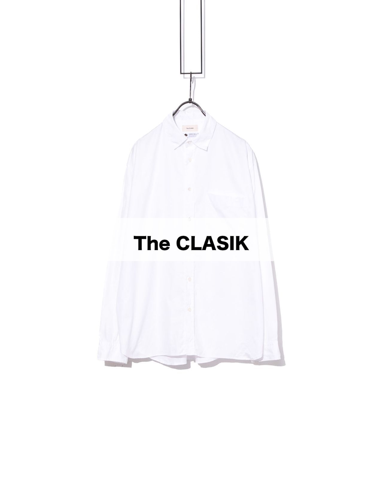 美品 The CLASIK×DAVID&JOHN ANDERSON 白シャツ
