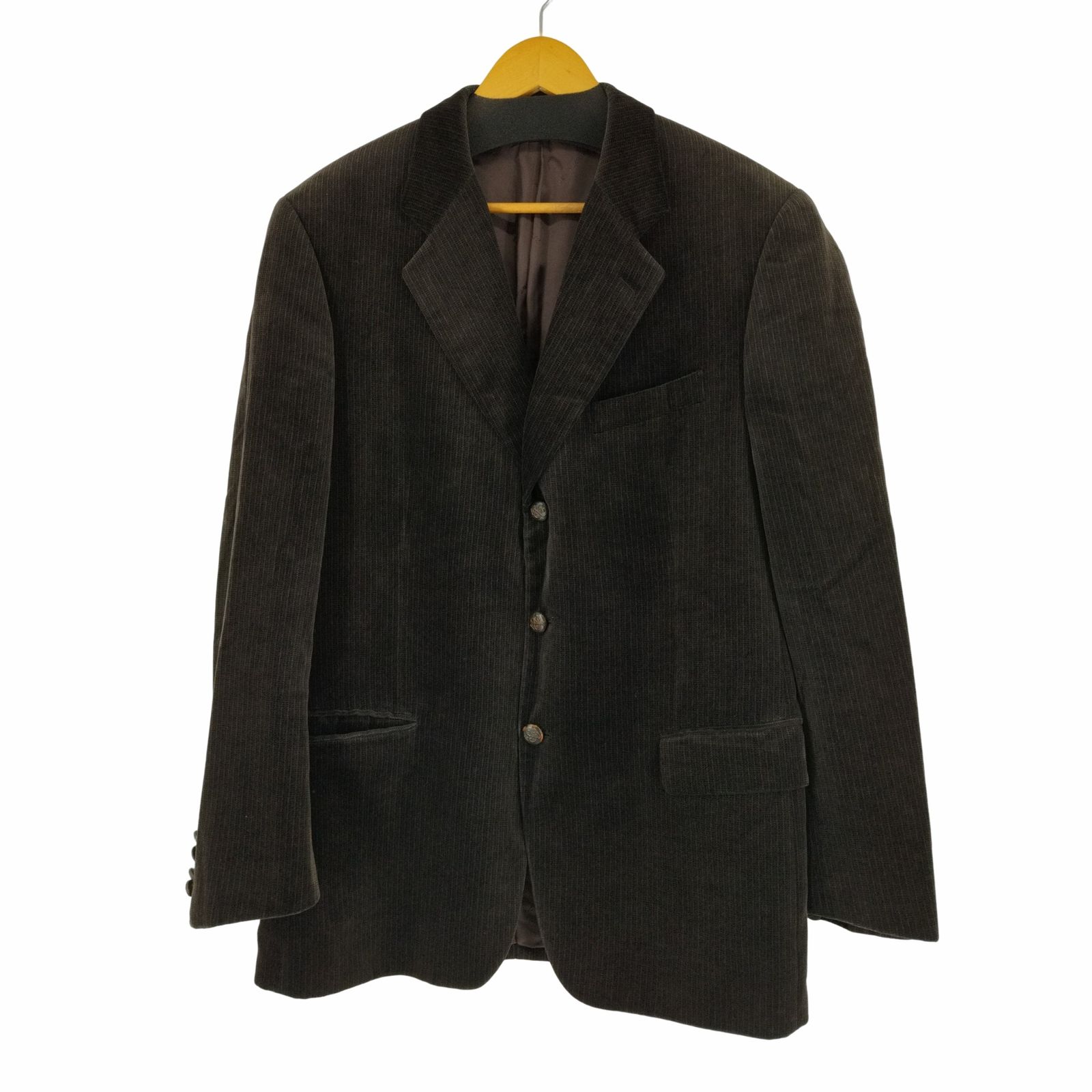 ケントアンドカーウェン KENT＆CURWEN ベロア3Bテーラードジャケット メンズ 表記無