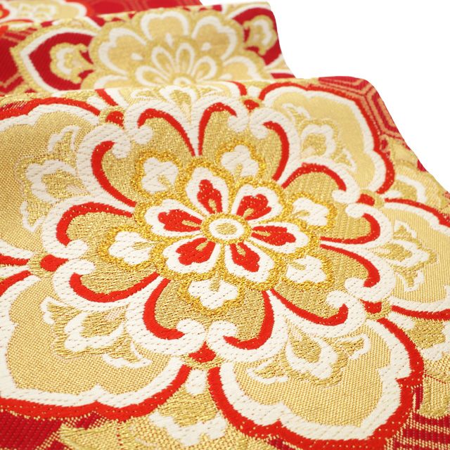 中古】 すごい値！ 袋帯 リサイクル 振袖用 フォーマル 正絹 京都 西陣