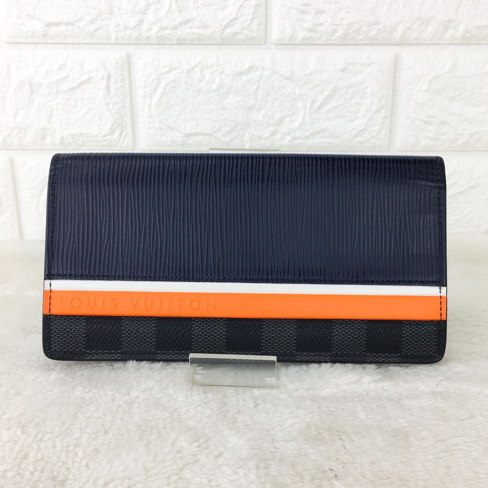 【極美品】ルイヴィトン ダミエ グラフィット ポルトフォイユ ブラザ 長財布 ルイ ヴィトン Louis Vuitton 財布 LOUIS VUITTON 長財布 ダミエ