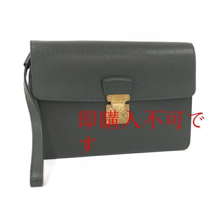 LOUIS VUITTON ポシェット クラド クラッチバッグ タイガ エピセア 