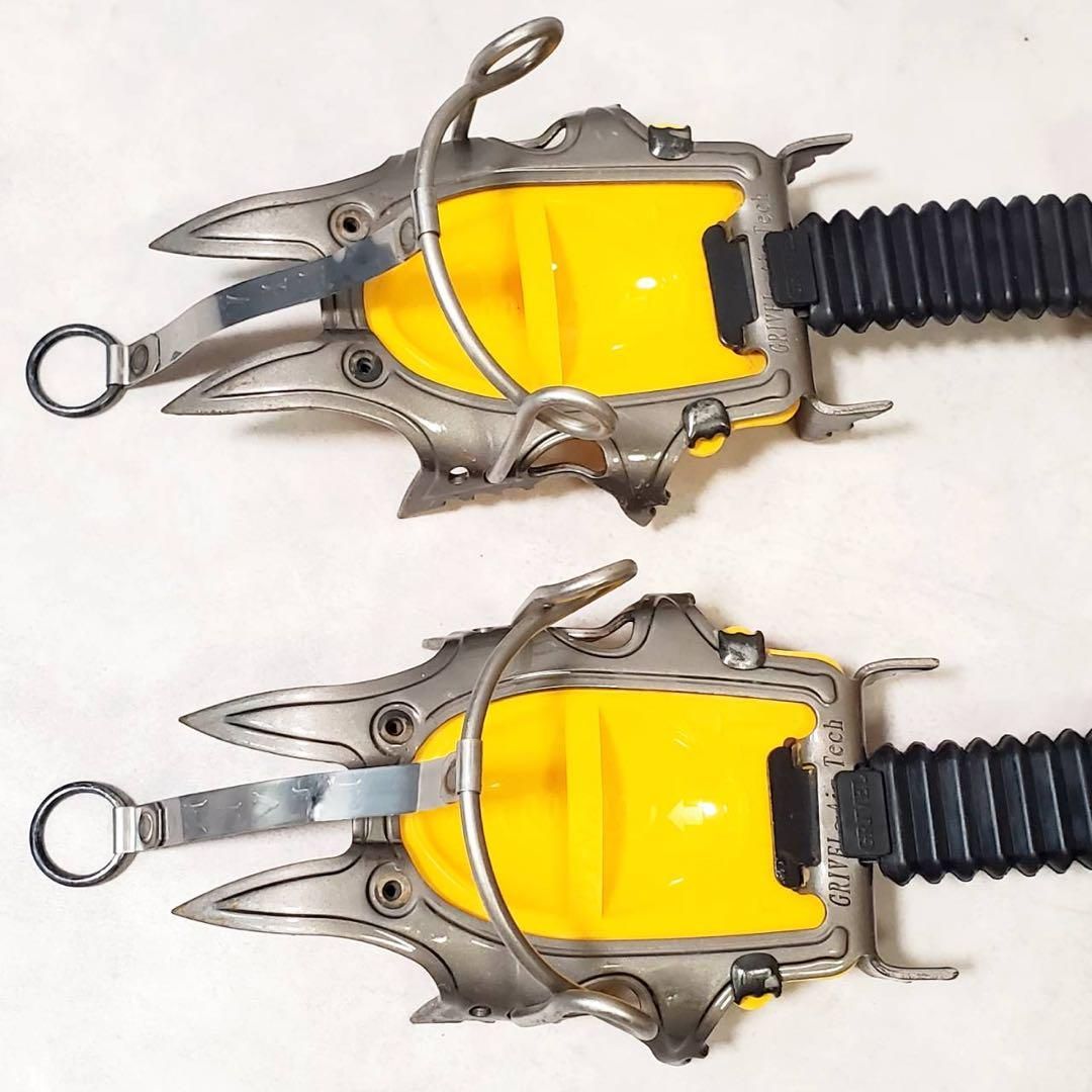 グリベル GRIVEL G12 エアーテック オーマチック 12本爪アイゼン 登山 冬山用 軽量 高耐久 収納ケース付 mountaindaxケース付き OLIVEOS_COM_TR