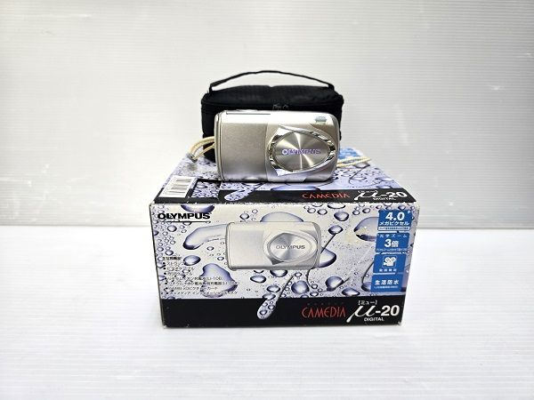工事人 品】 オリンパス OLYMPUS デジカメ キャメディア μ-20 DIGITAL ○YR