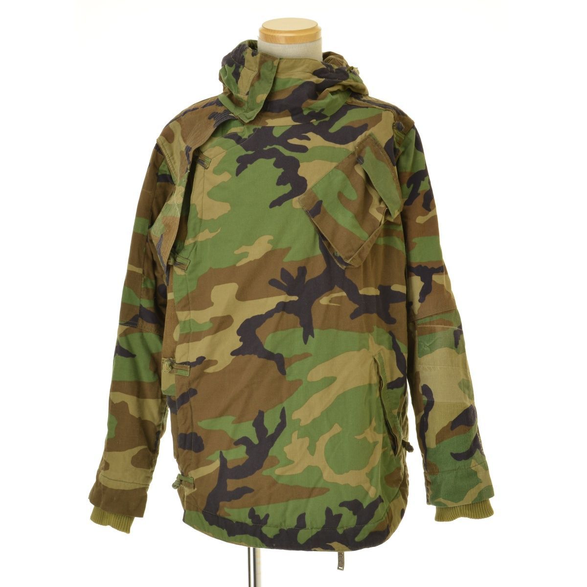【Maharishi】再構築 リメイク DPMHI 迷彩 カモ 中綿 モーターサイクルジャケット