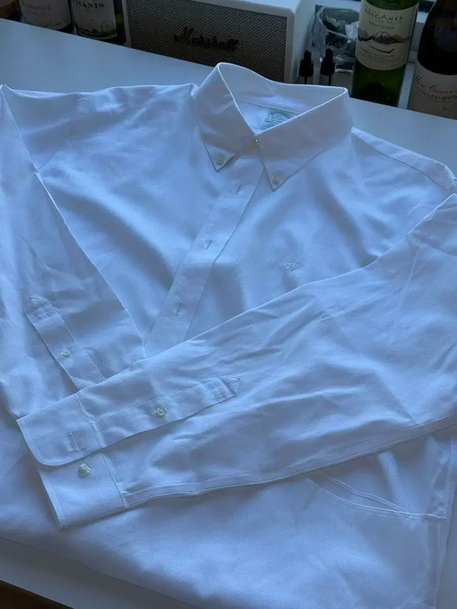 Brooks Brothers(ブルックス・ブラザーズ) ミラノ 白 シャツ 2XL