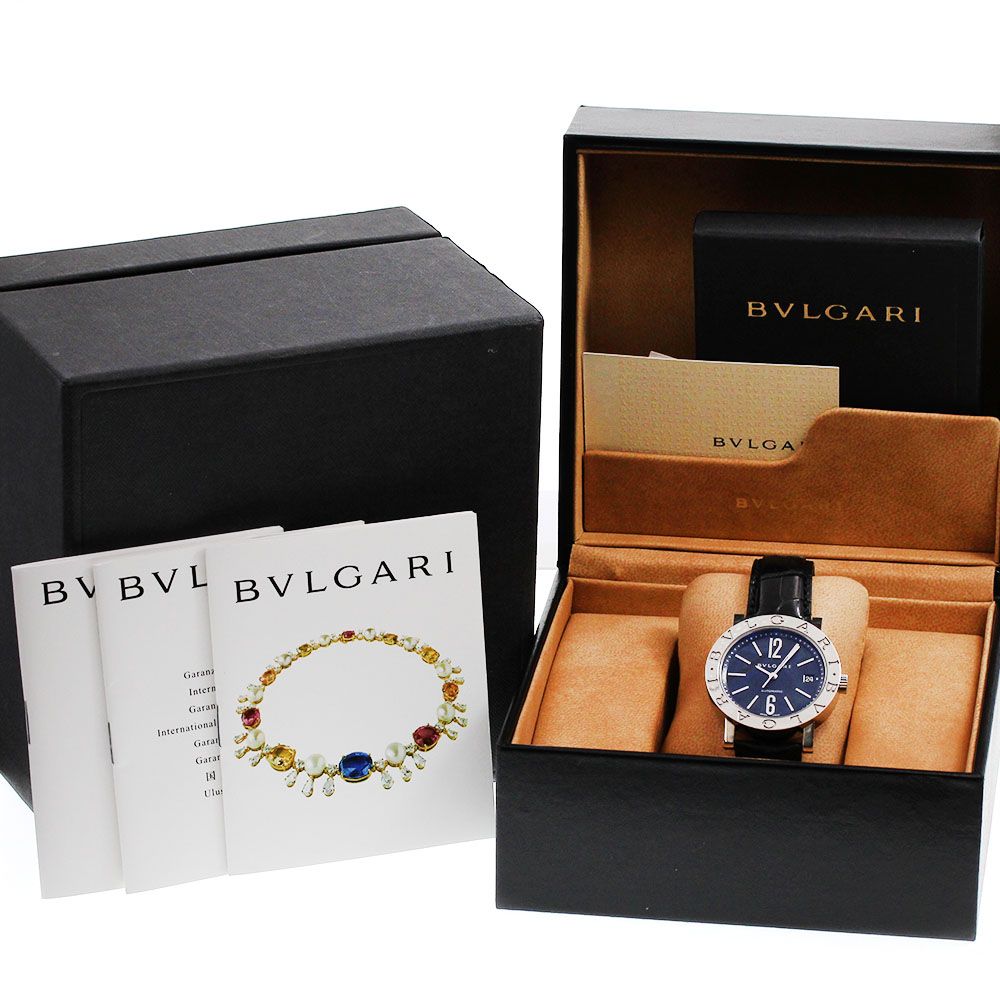ブルガリ BVLGARI BB38SLAUTO ブルガリブルガリ デイト 自動巻き  