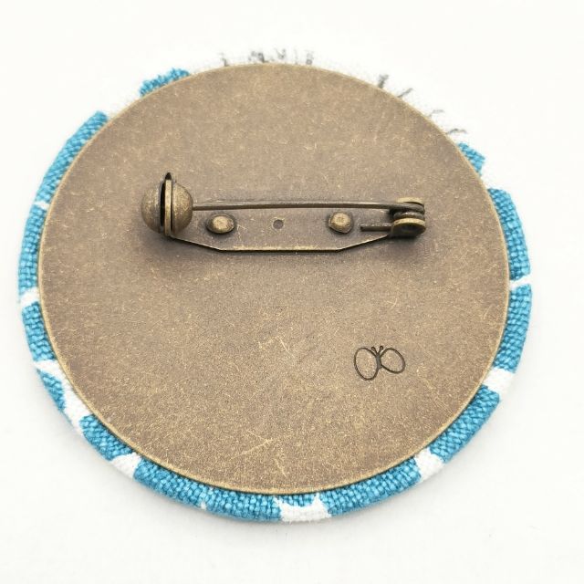 mina perhonen oasis サンキューベリーバッジ ブローチ ホワイト
