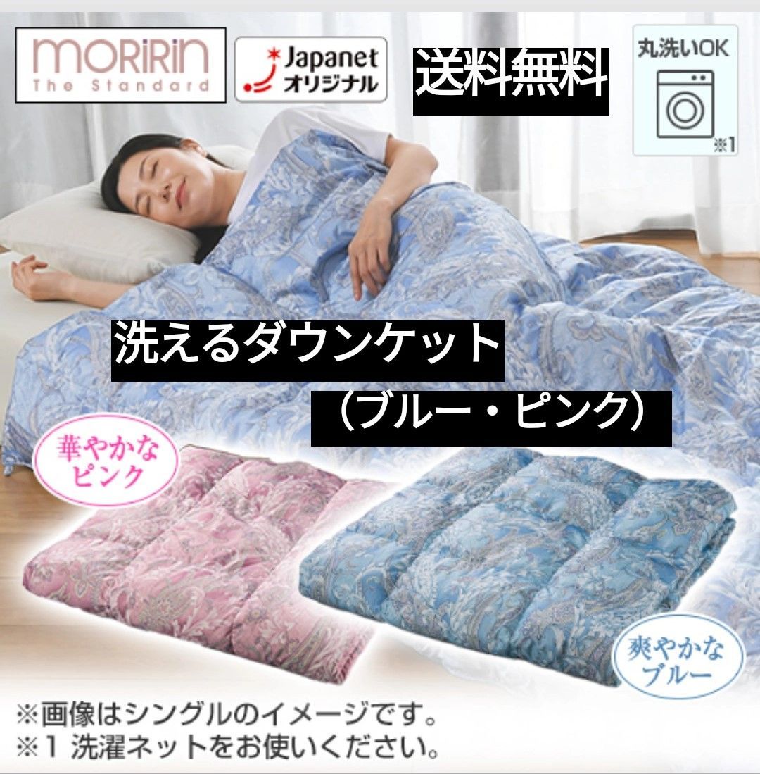 モリリン フランス産 洗えるダウンケット