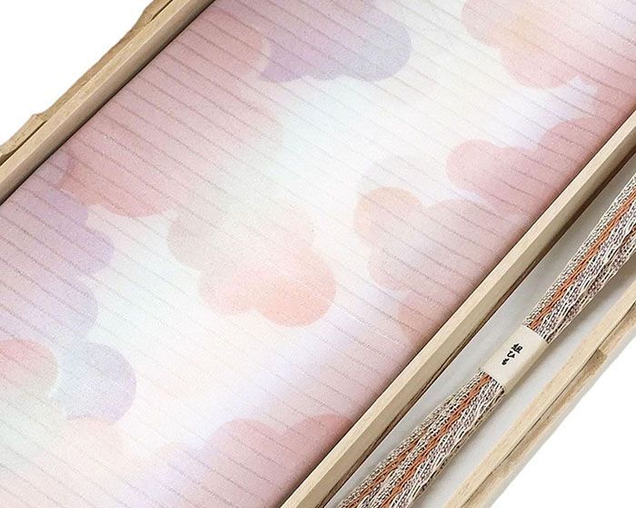 帯締め 正絹 川島織物 小田巻 とんぼ玉 重宝裂 箱入り 新品 和装小物