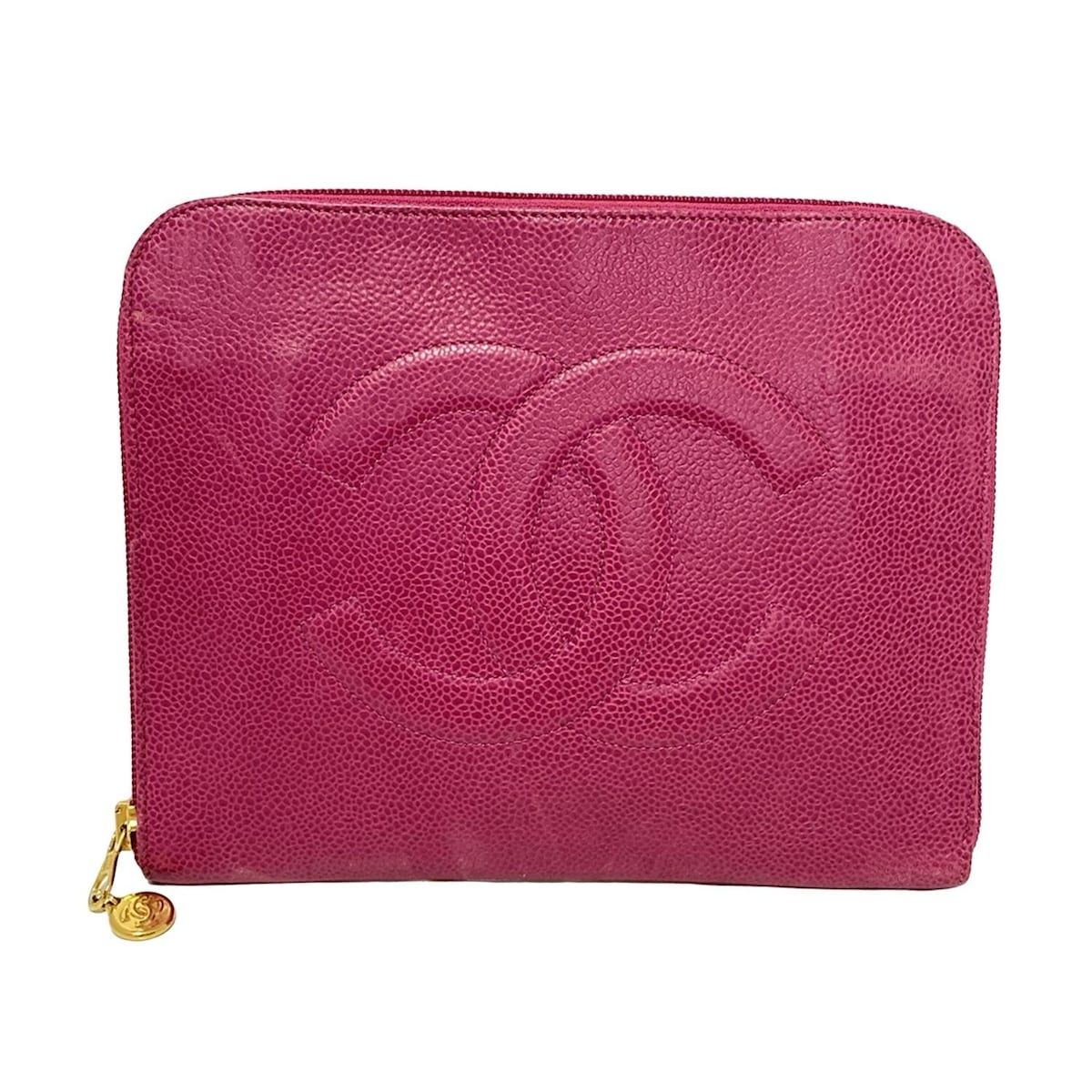 CHANEL シャネル クラッチバッグ - ピンク ココマーク|ゴールド金具