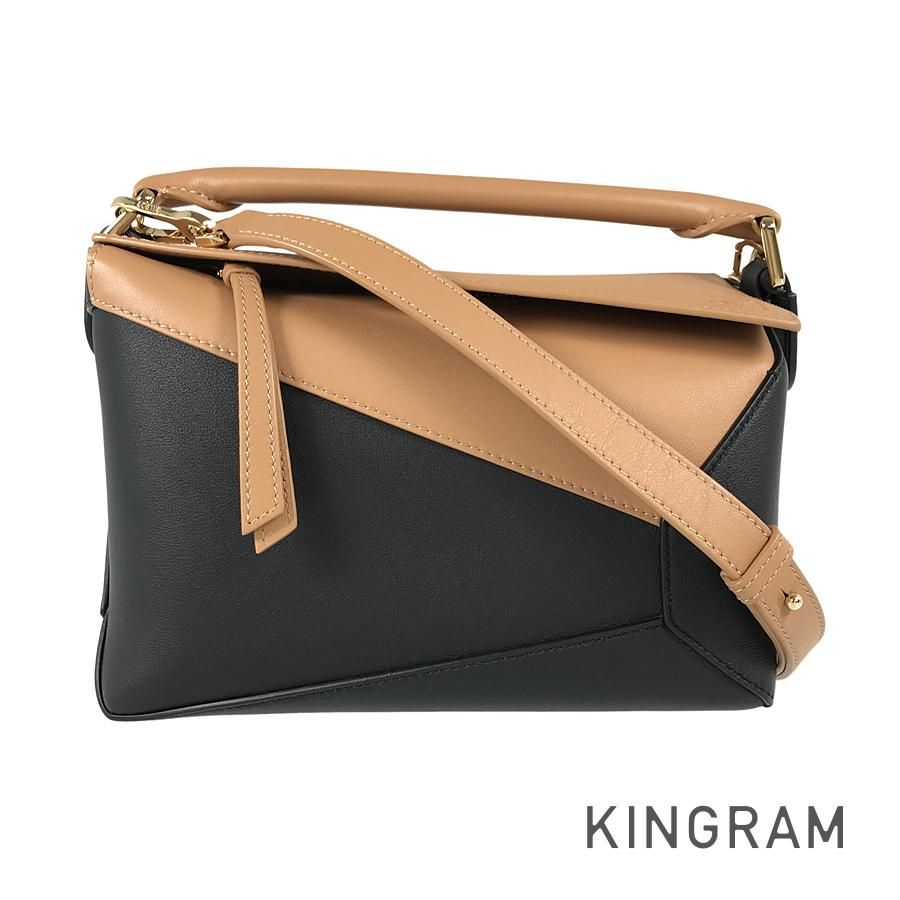 ロエベ LOEWE パズル エッジ スモール A510P60X44 レザー ハンドバッグ sst