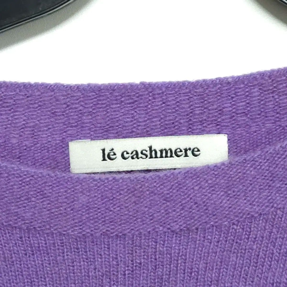 カシミアニット PURPLE