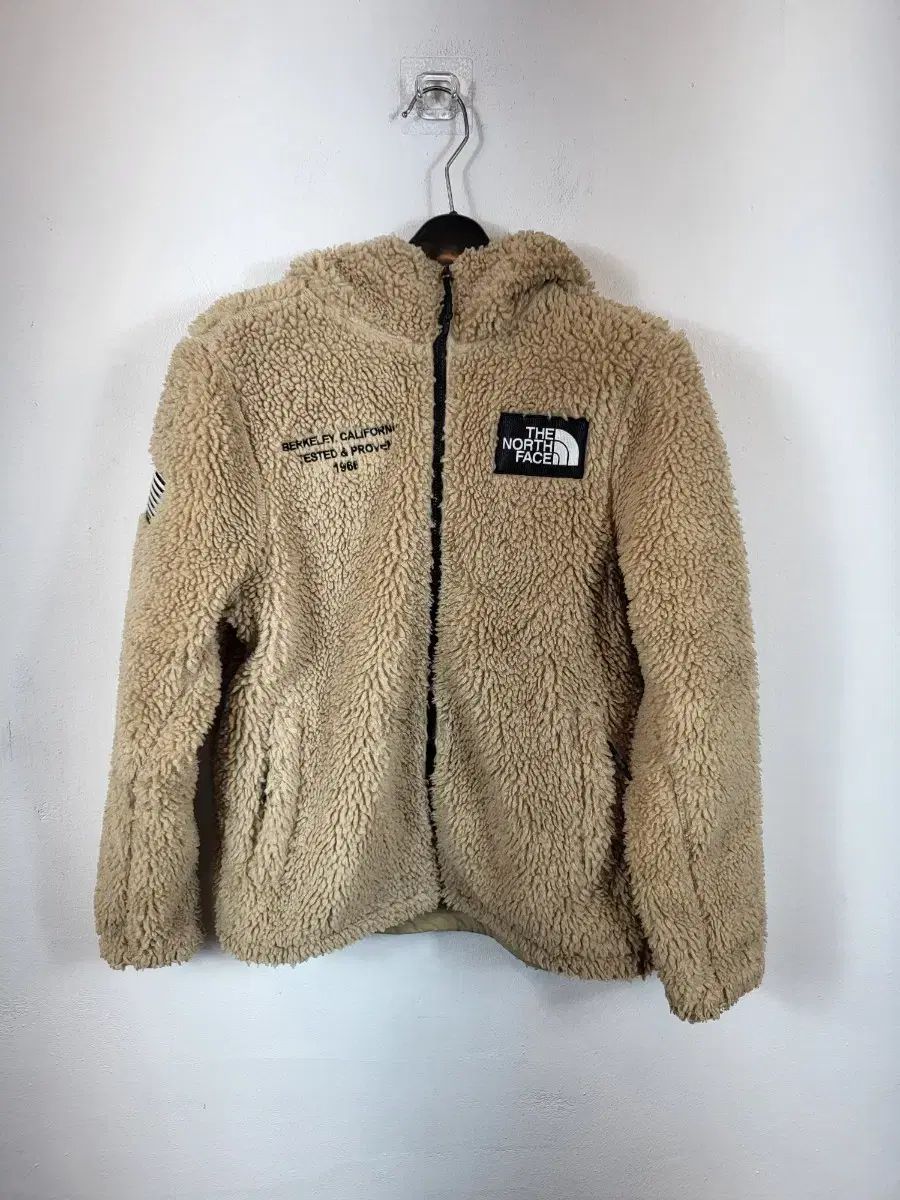 キッズ THE NORTH FACE ザノースフェイス フードボア フリース ベージュ ブラウン 150