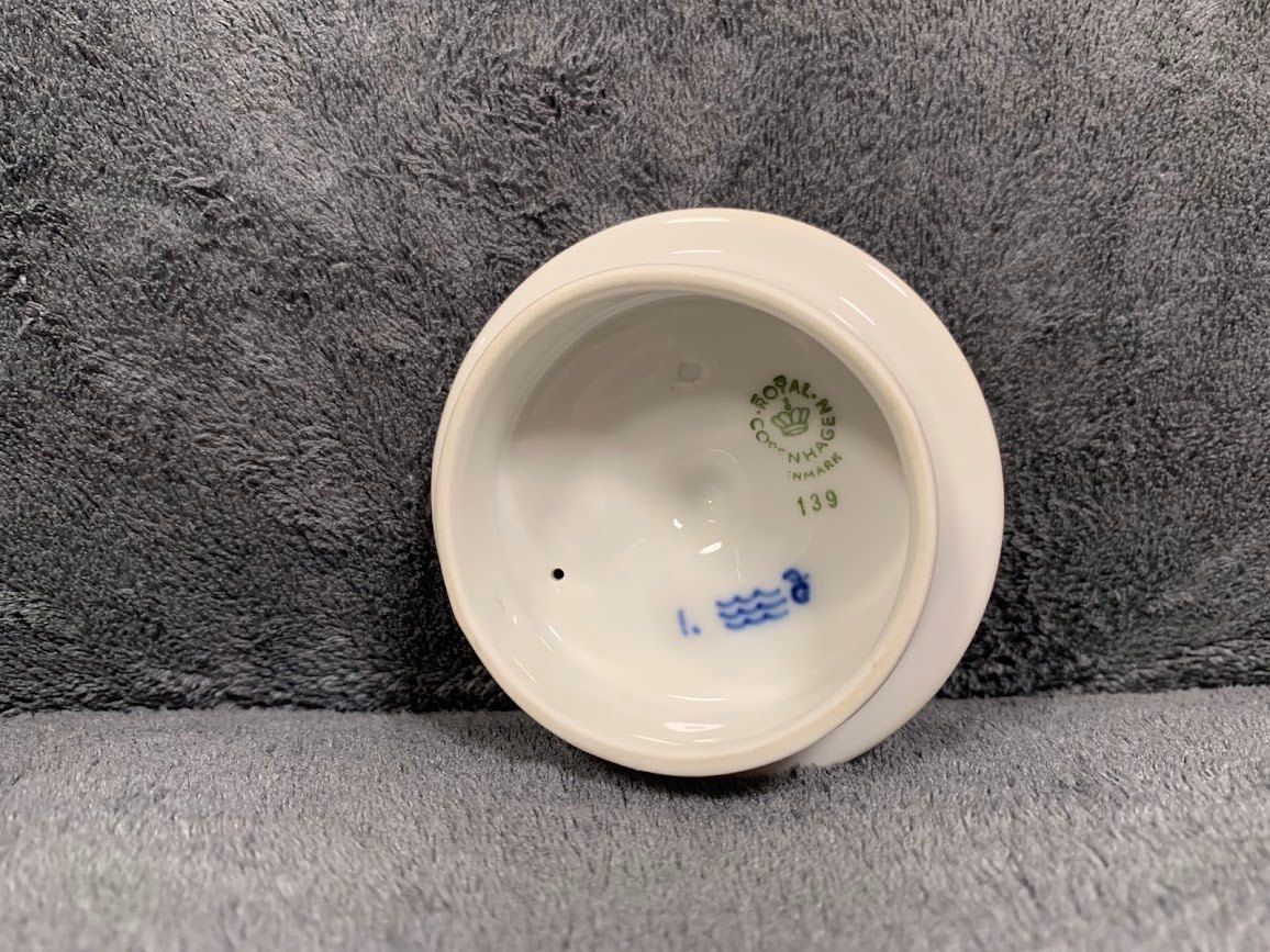 ☆ ロイヤルコペンハーゲン ブルーフルーテッド急須 湯呑み5客セット