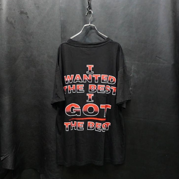 USA製 KISS ALIVE / WORLDWIDE TOUR ‘96 ‘97 L BLACKPINK ROSE着 90年代 90’s ビンテージ デッドストック ロックTシャツ バンドT
