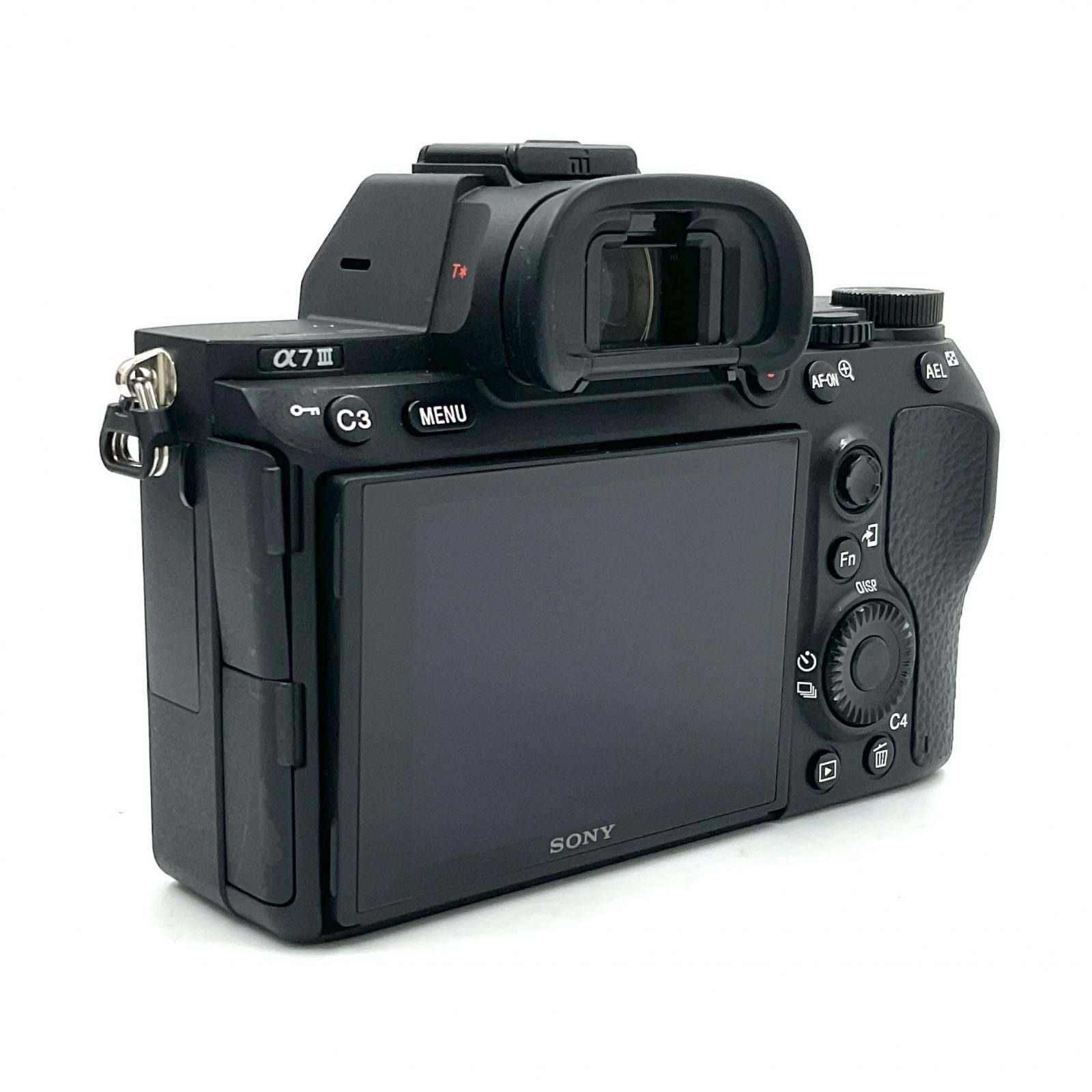 [並〜美品｜シャッター数13,821回] SONY α7 III α7C ILCE-7C ボディ シルバー シャッター回数500回以下 M714-2C2
