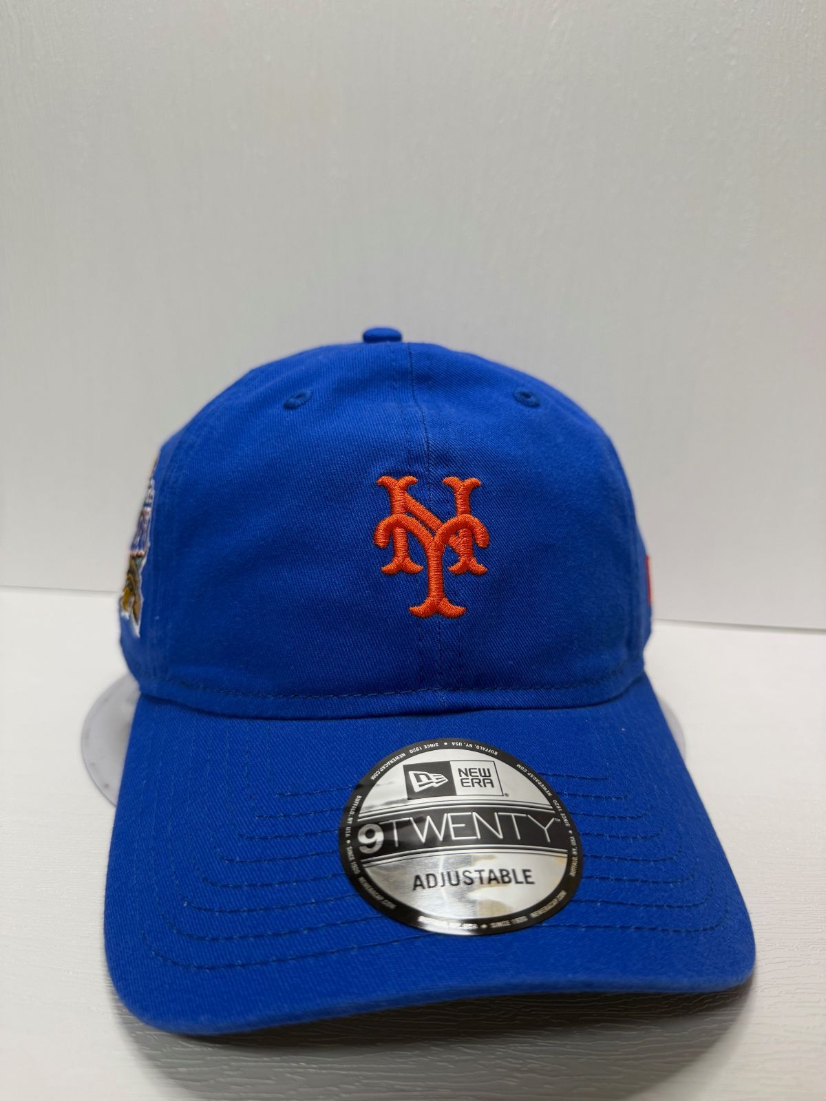 Newera ニューヨークメッツ 40thアニバーサリー 9twenty ストラップバックキャップ ブルーカラー