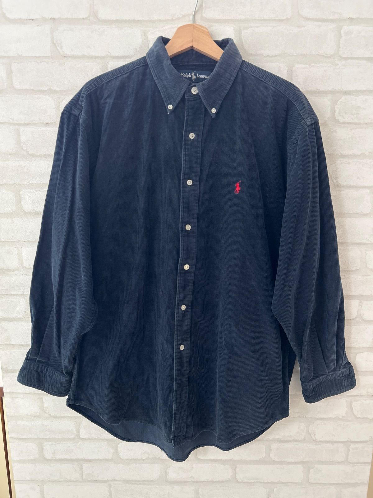 Ralph Lauren ネイビー コーデュロイ シャツ US M SELECT STORE SEPTIS / POLO RALPH LAUREN (ポロラルフローレン