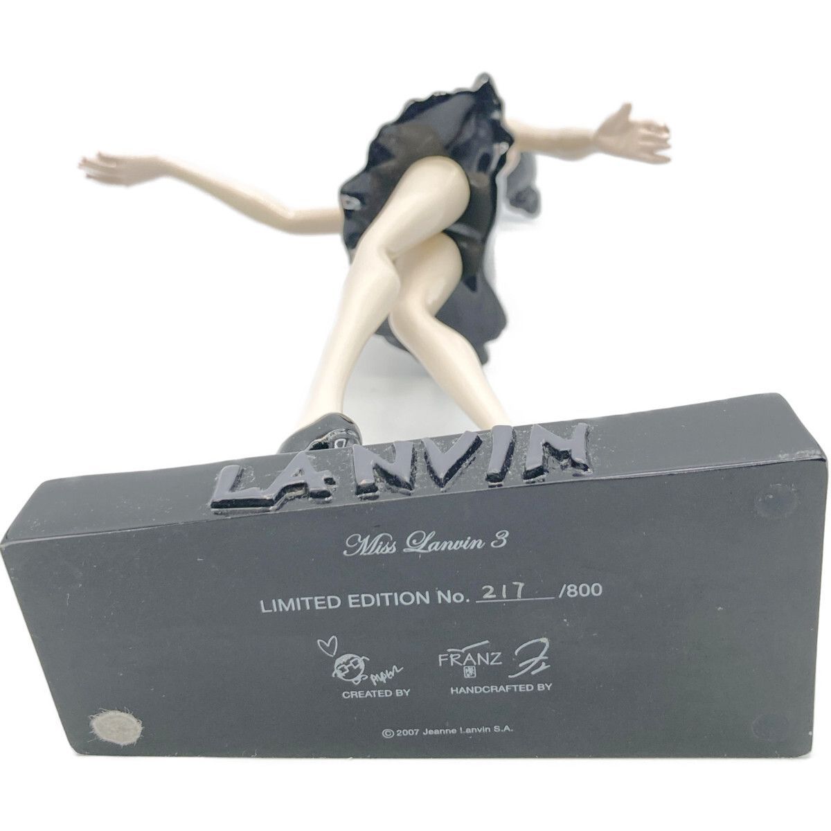 49m1] 限定レア Miss LANVIN 3 ランバン フィギュリンオブジェ