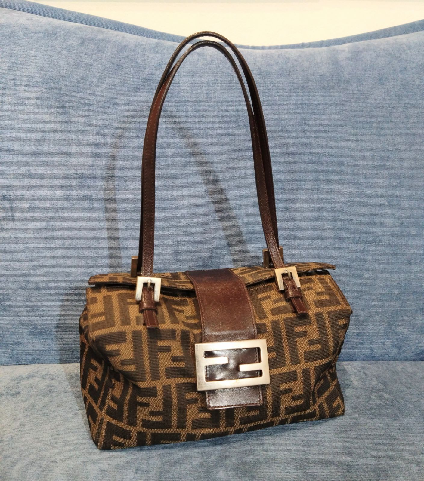 フェンディ　ズッカ フェンディ(Fendi) フェンディ ハンドバッグ ズッカ マンマ