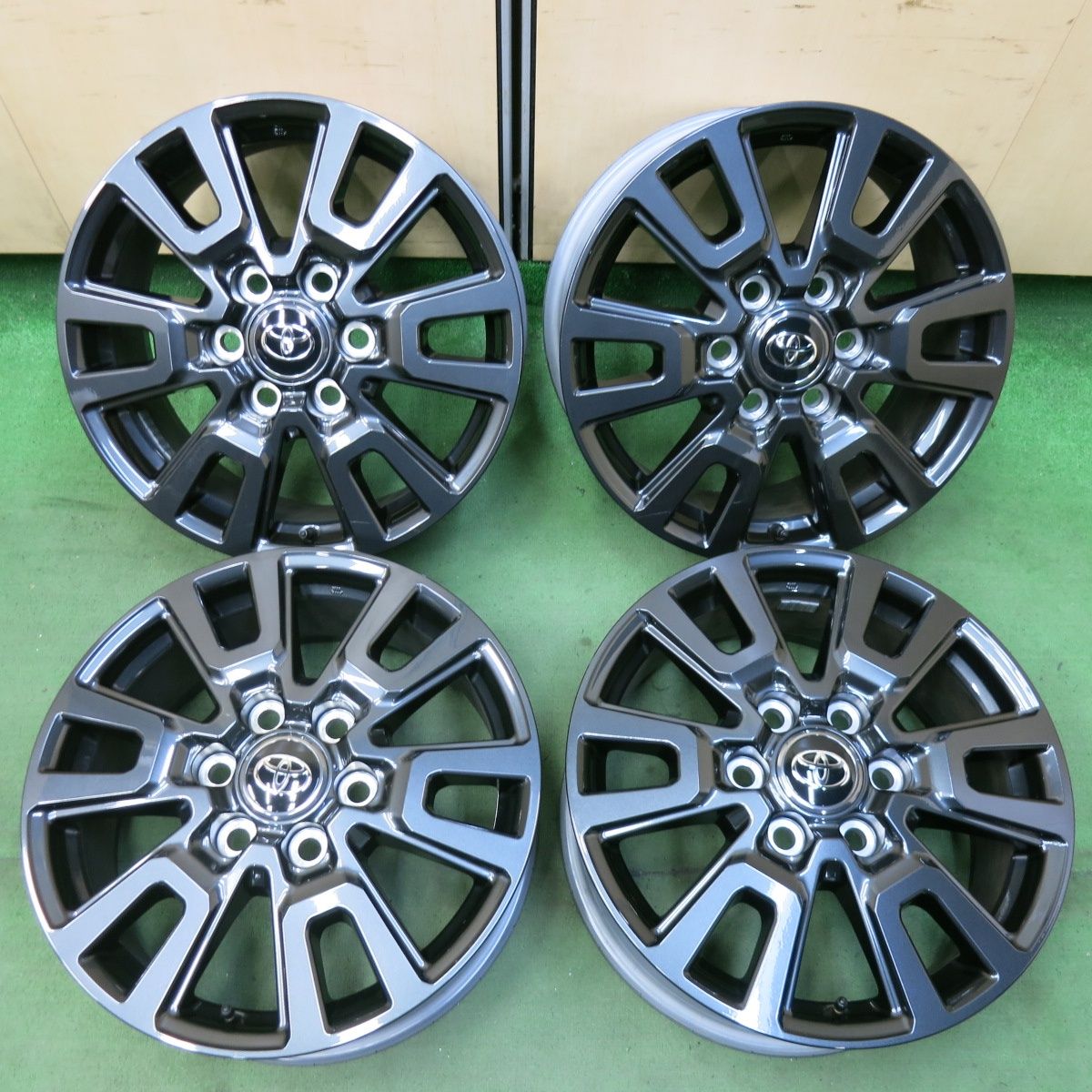 新車外し トヨタ ランクル 250 VX 純正 ホイール 18インチ 18×7.5J PCD139.7|6H 5052809SYホ