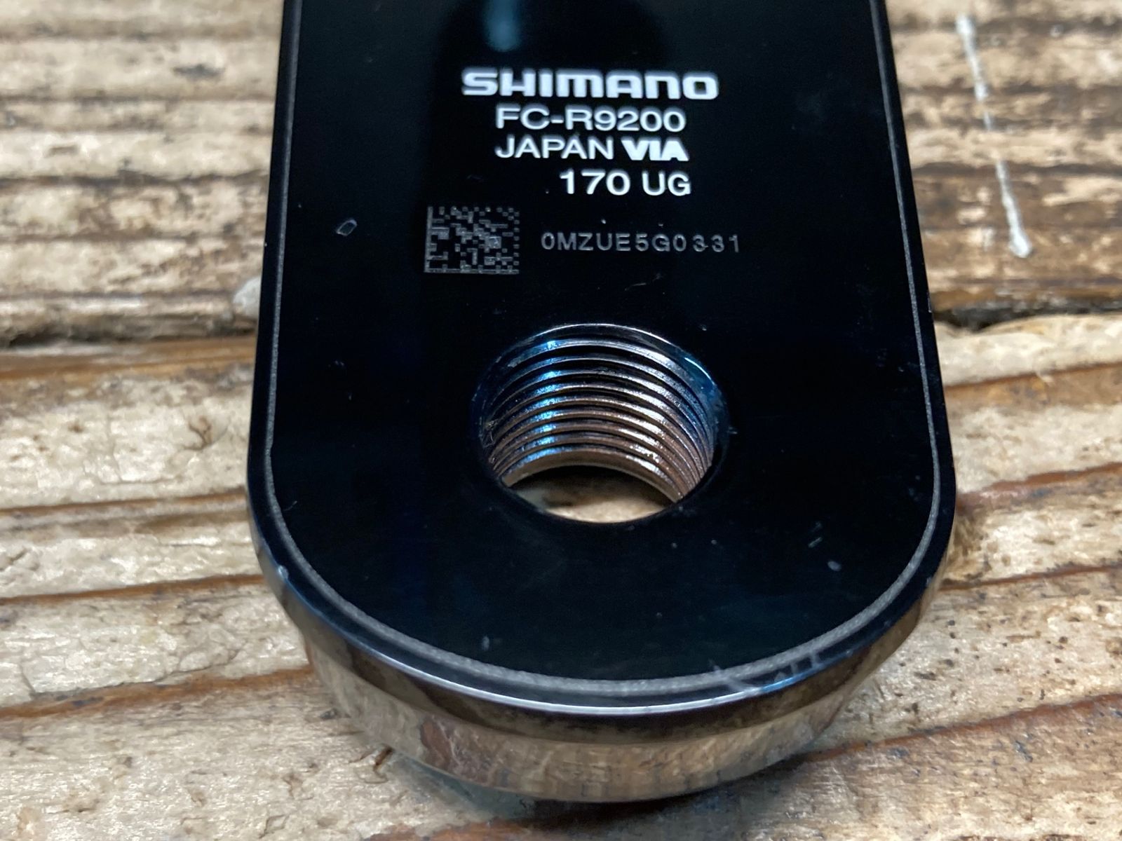 JL001 4iiii PRECISION PML100 パワーメーター シマノ SHIMANO デュラエース DURA-ACE FC-R9200 170mm 右パワーメーター割れのためジャンク 動作未 BRIGHTFACE_UK