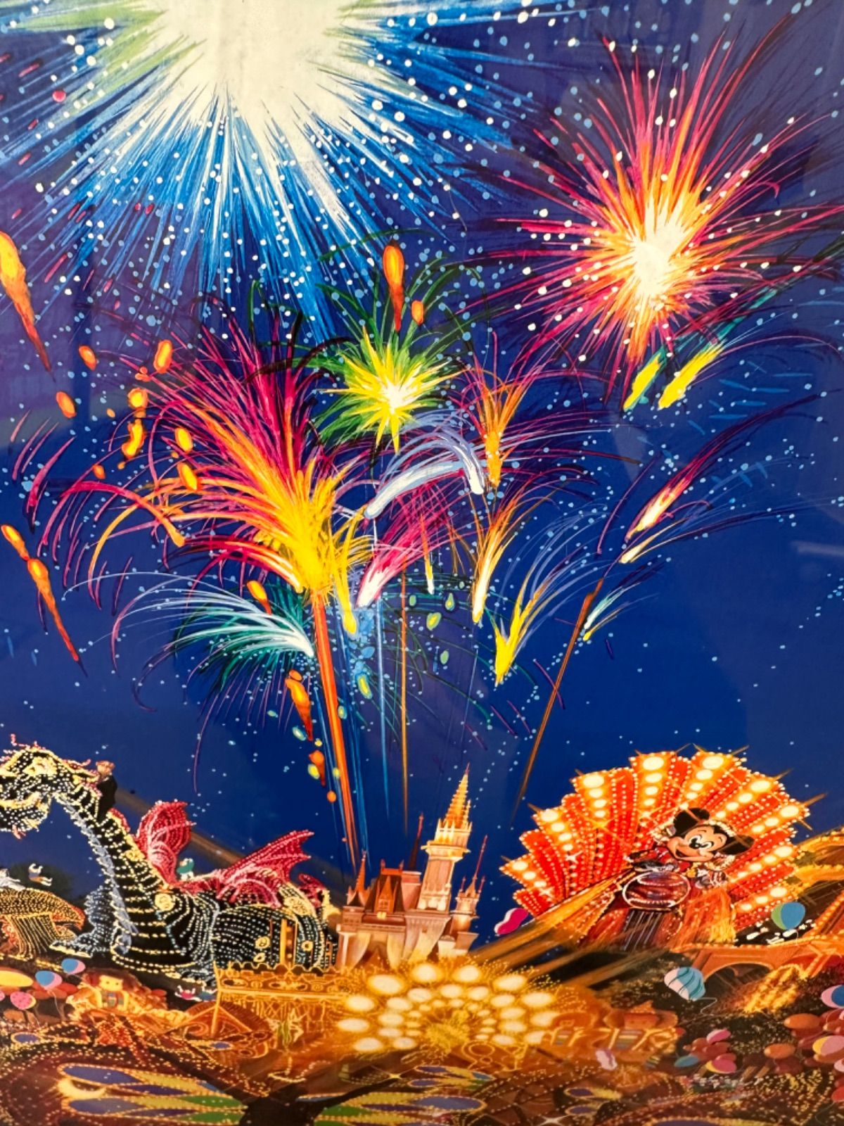 ディズニーパレード額入りポスター