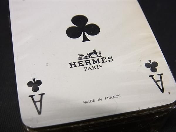 □未開封□新品□未使用□ HERMES エルメス トランプ テーブルゲーム 