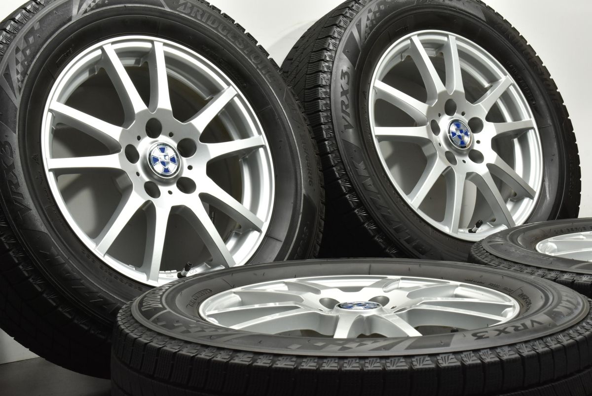 バリ溝 WEDS G-MACH 16in 6.5J 38 PCD114.3 ブリヂストン ブリザック VRX3 215 65R16 アルファード ヴェルファイア カローラクロス