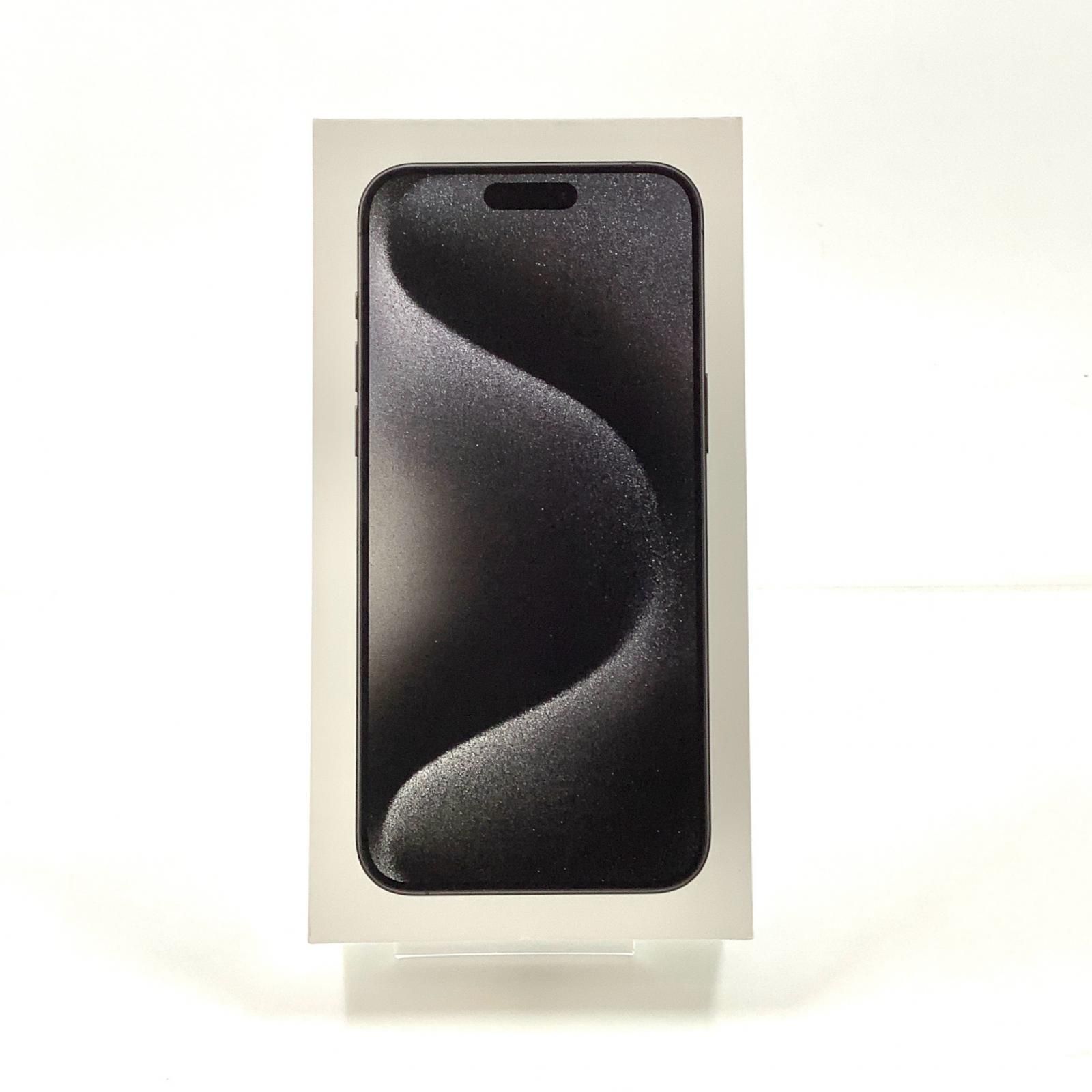 【全額返金保証】【最速発送】Apple iPhone 15 Pro Max 256GB ブラックチタニウム SIMフリー 新品未開封 即納OK