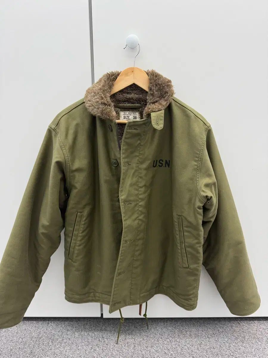 USN HOUSTON INC N ー 1 デッキ ジャケット 38