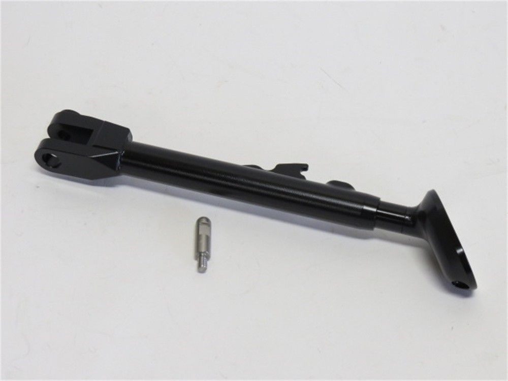triumph用 streets triple 765 rs RS ストリートトリプルRS 2025 以降 CNC アルミ サイドスタンド 高さ調整 黒 35