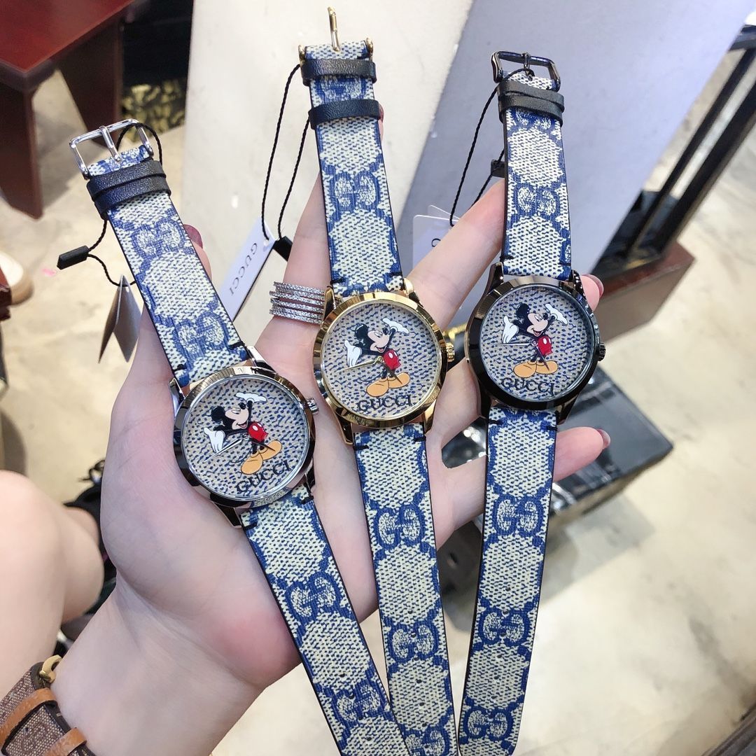 今日特価！Gucci【古】2020×Disney 最新コラボ限定版腕時計-MM