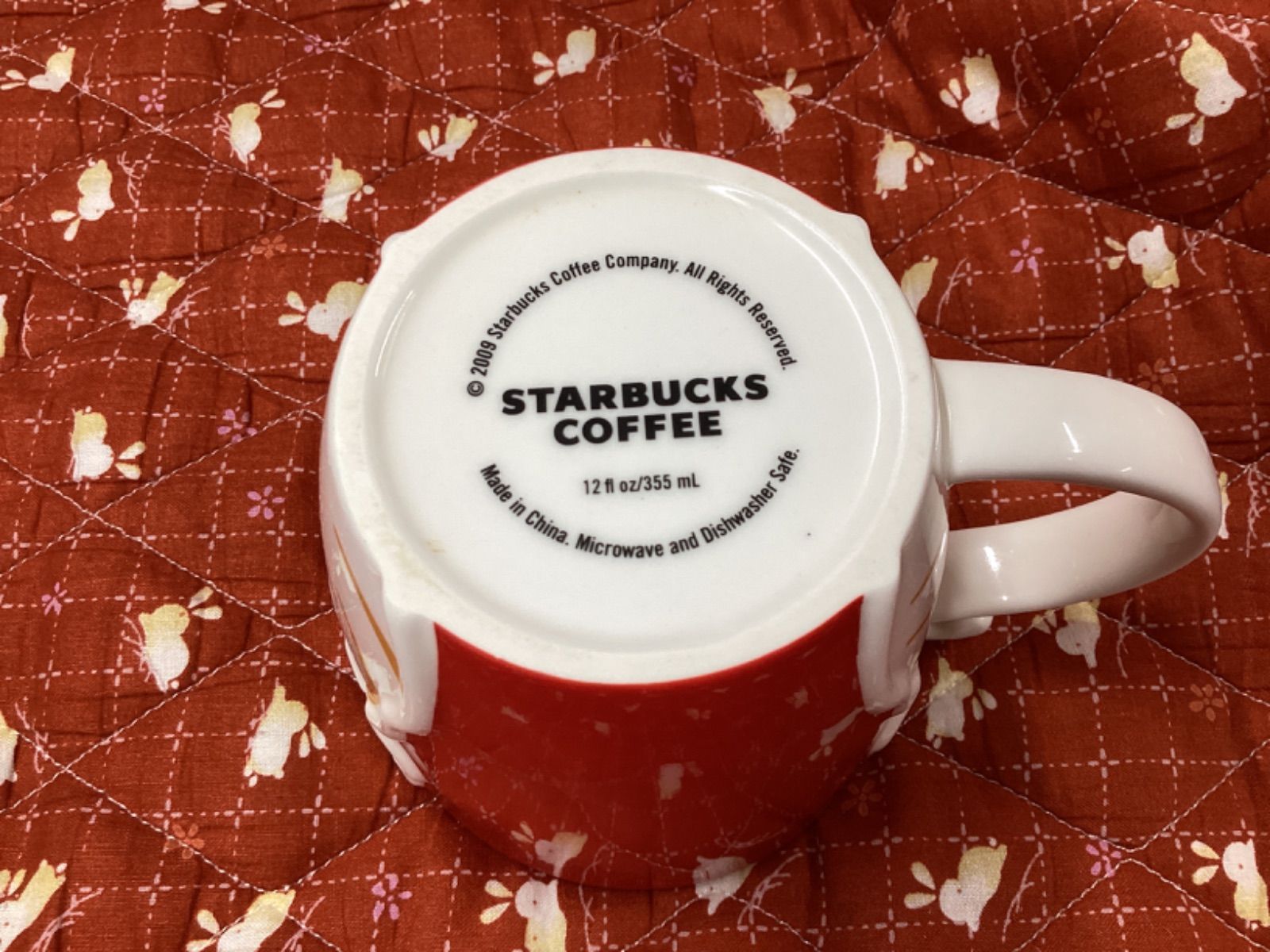 スターバックス 干支 マグカップ 寅 2009年