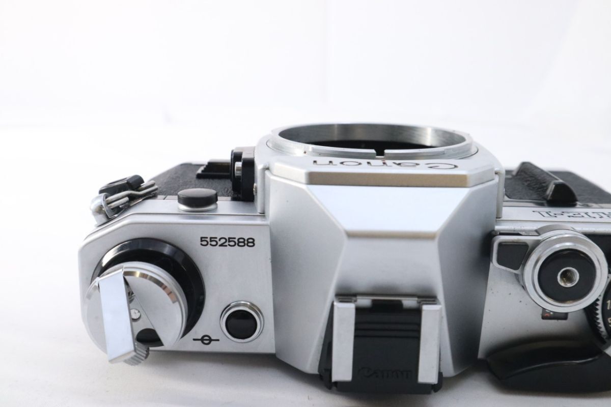 Canon キヤノン キャノン AE-1 シルバーボディ MFフィルムカメラ